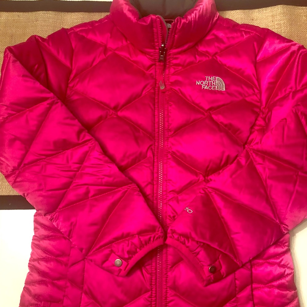 Girls North Face Puffer Jacket